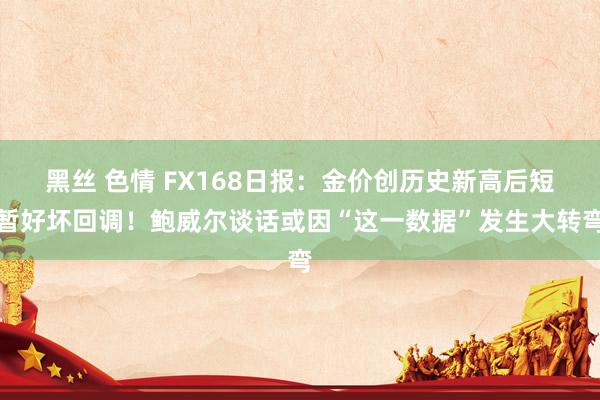 黑丝 色情 FX168日报：金价创历史新高后短暂好坏回调！鲍威尔谈话或因“这一数据”发生大转弯