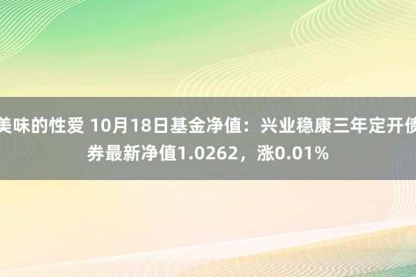 美味的性爱 10月18日基金净值：兴业稳康三年定开债券最新净值1.0262，涨0.01%