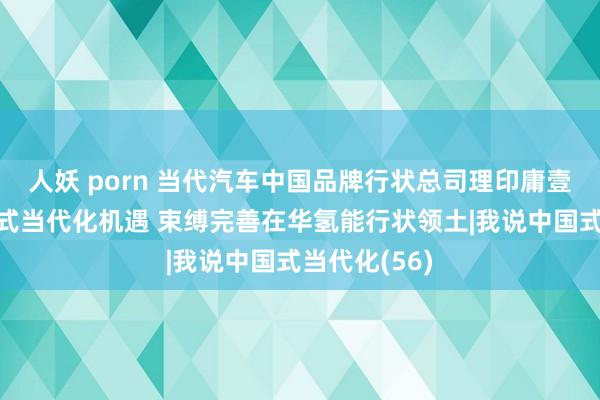 人妖 porn 当代汽车中国品牌行状总司理印庸壹：分享中国式当代化机遇 束缚完善在华氢能行状领土|我说中国式当代化(56)