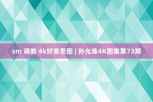 sm 调教 4k好意思图 | 孙允珠4K图集第73期