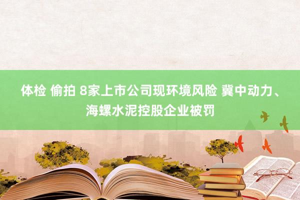 体检 偷拍 8家上市公司现环境风险 冀中动力、海螺水泥控股企业被罚