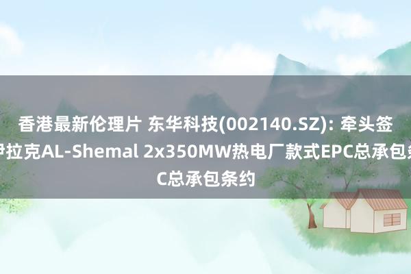 香港最新伦理片 东华科技(002140.SZ): 牵头签署伊拉克AL-Shemal 2x350MW热电厂款式EPC总承包条约