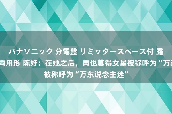 パナソニック 分電盤 リミッタースペース付 露出・半埋込両用形 陈好：在她之后，再也莫得女星被称呼为“万东说念主迷”